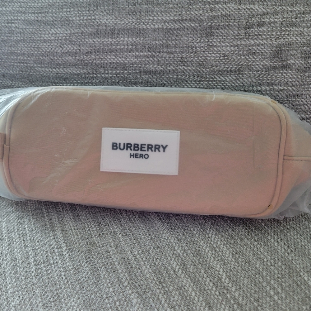 Burberry Bags | - Burberry Hero Pouch | Color: Tan | Size: 10 “X 5 “X 4”